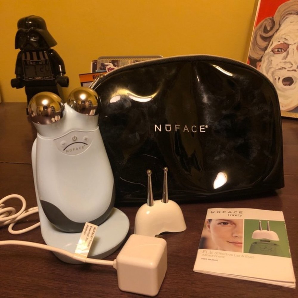 Nuface trinity facial trainer + ELE attachment